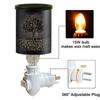 Metal Wax Heater, Wax Melting Heater, Candle Wax Burner, Wax Melting Heater, Suitable for Small Office/home Office Decoration