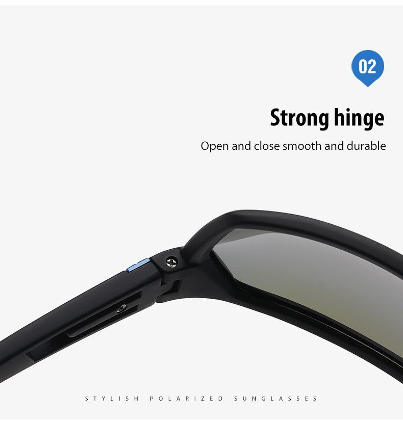 AORON модные мужские поляризационные солнцезащитные очки для улицы классический дизайн велосипедные очки антибликовые UV400 очки