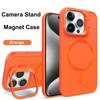 Магнитный держатель для камеры Magsafe, мягкий матовый чехол для телефона Apple iPhone 15 14 13 12 11 Pro Max 15 Plus, чехол для беспроводной зарядки