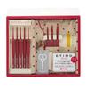 Crochet Red Crochet Set Knitting Needle Tulip TED001 "ETIMO Red"