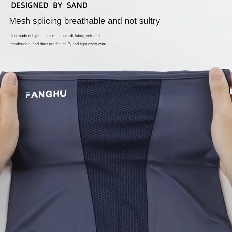 Велосипедные маски головной убор бандана повязка на голову маска шарф для лица шейный платок дышащая легкая прохладная ветровая маска для походов на открытом воздухе из ледяного шелка