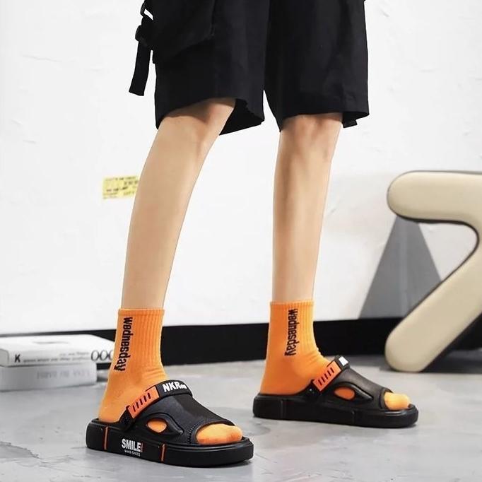 Летние тапочки с минималистичным дизайном для мужчин, пляжные, противоскользящие, для вождения и работы, доступны в больших размерах