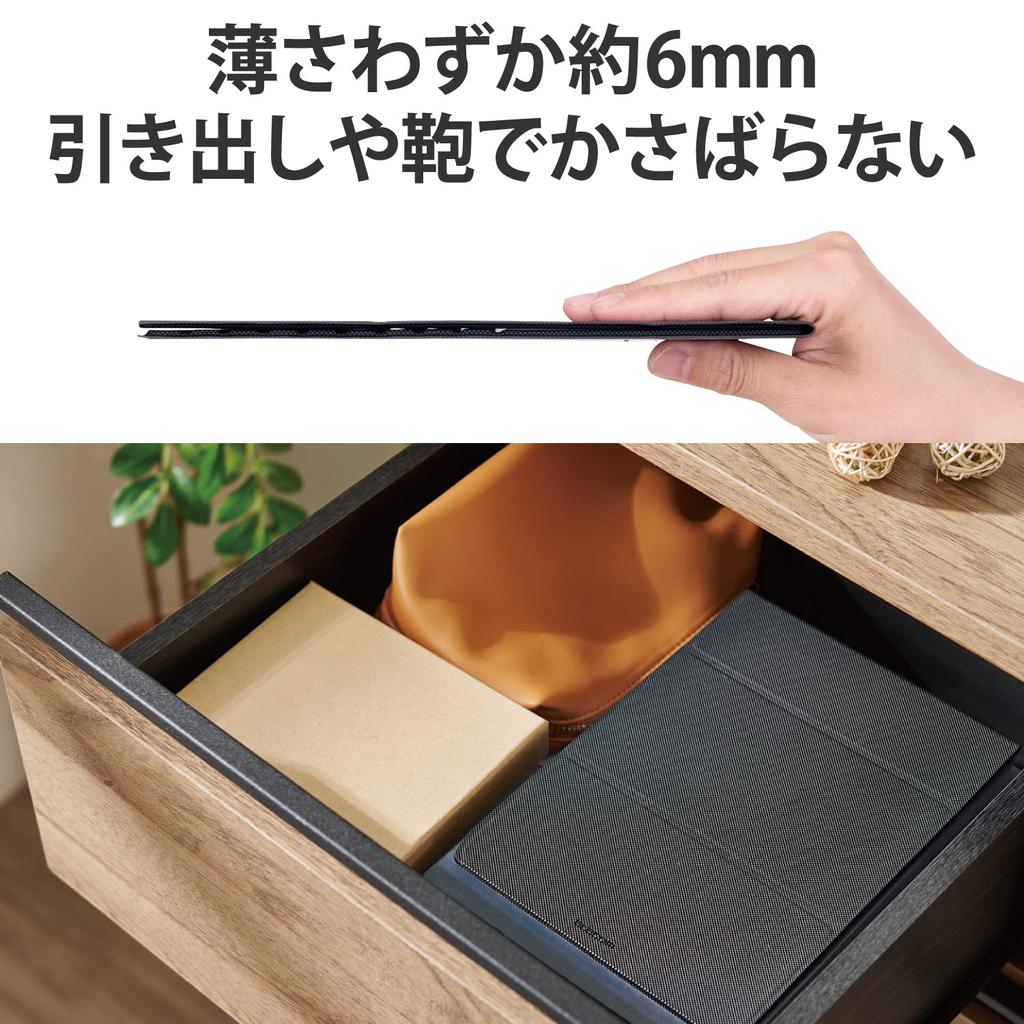 ELECOM Trackball Mouse Flip Pad Мягкий кожаный складной регулировка наклона черный MP-TBM01BK