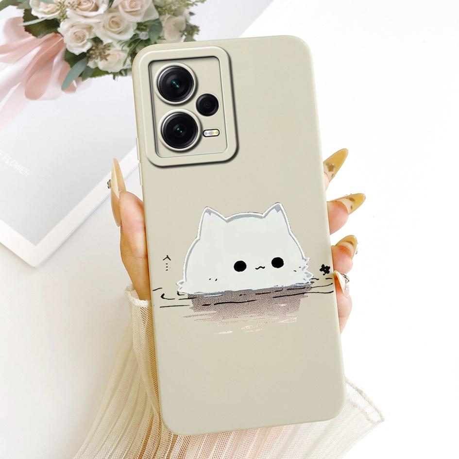 Чехол для Xiaomi Redmi Note 12 Pro 5G Милый Мультяшный Кролик Кошка Силиконовая Крышка Для Xiaomi Redmi Note 12 Pro+ Note12 Pro Plus Бампер
