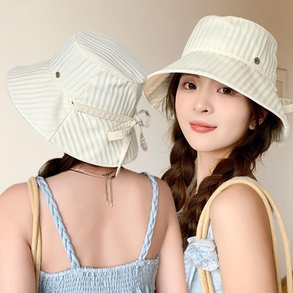 Adjustable Bucket Hat Anti-Sun Beach Hat New Fisherman Hat Summer