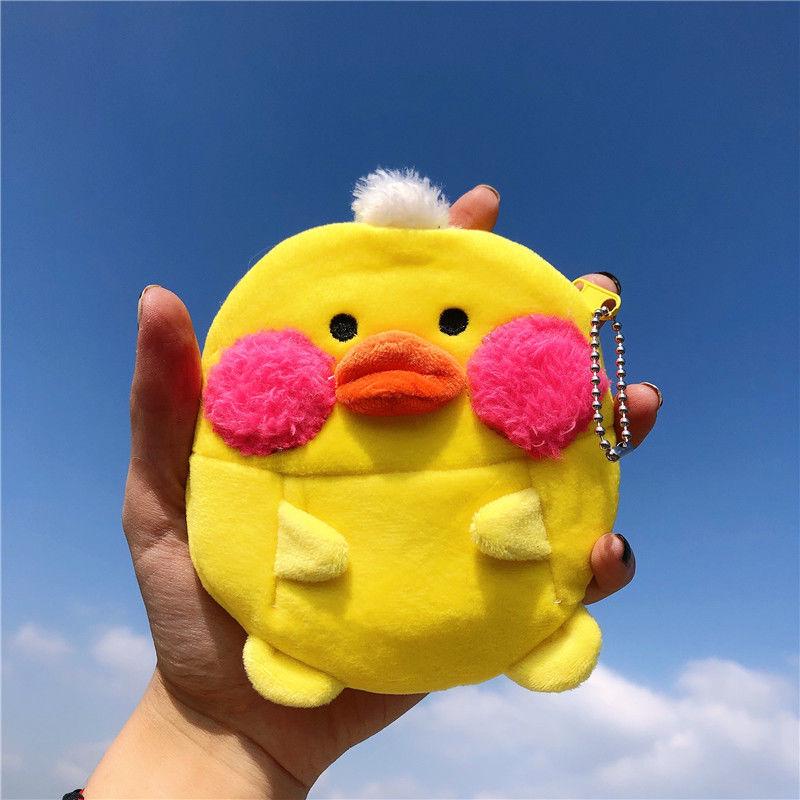 Милый мультяшный плюшевый кошелек для монет и подвеска для девочек