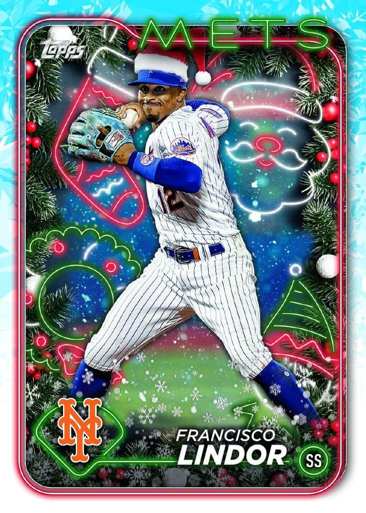2024 Topps Baseball Праздничная Мега-Коробка