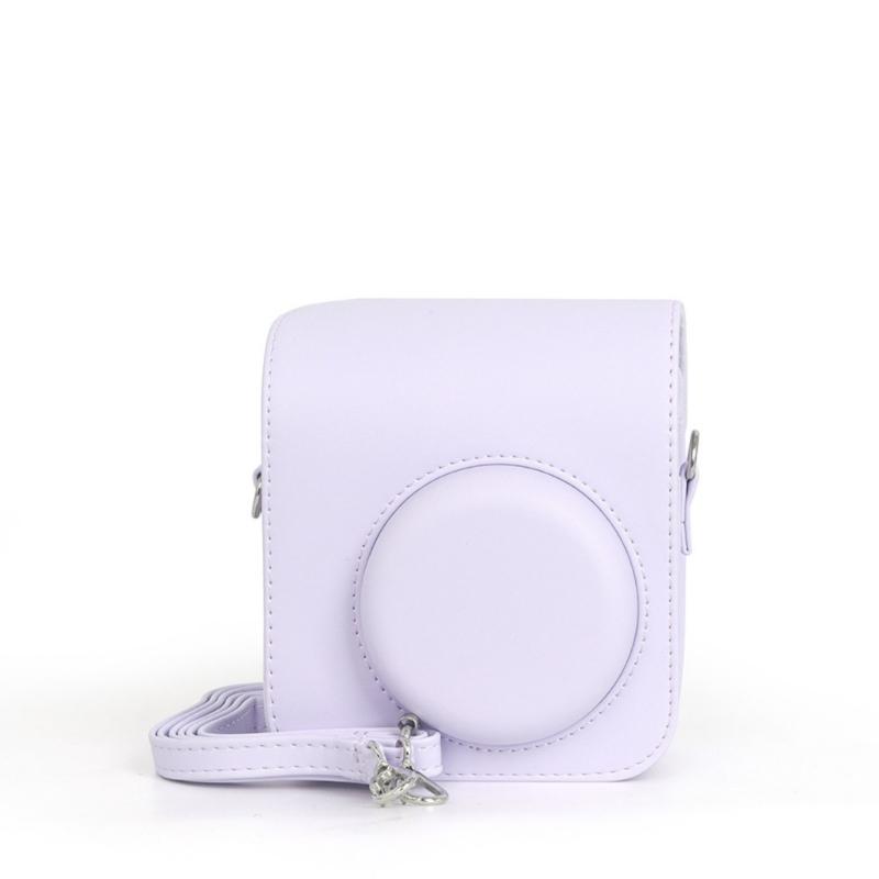 Мягкая сумка-чехол для камеры из ПУ-кожи с плечевым ремнем для камеры Instax Mini12