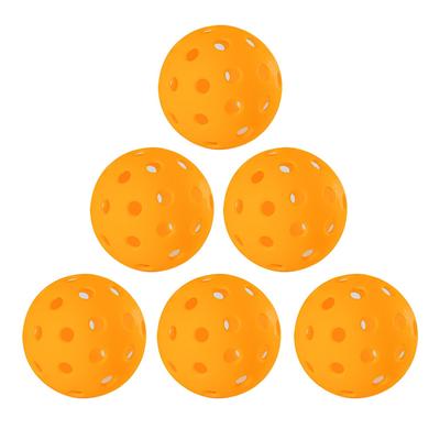 Шарики Pickleball для улицы, специально разработанные и оптимизированные для Pickleball, упаковка из 6 штук