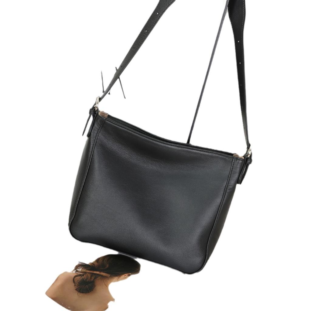 Cowhide Square Bag Crossbody Shell Bag Popular Fashion Women's Shoulder Square Bag Practical Soft Leather Handbag