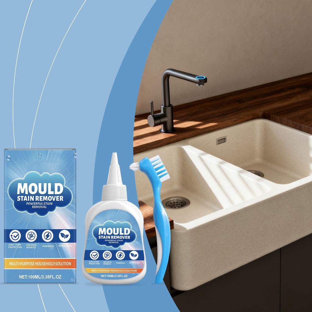 Гель для удаления пятен Мягкое удаление пятен для дома, кухни и ванной комнаты Многоцелевой гель