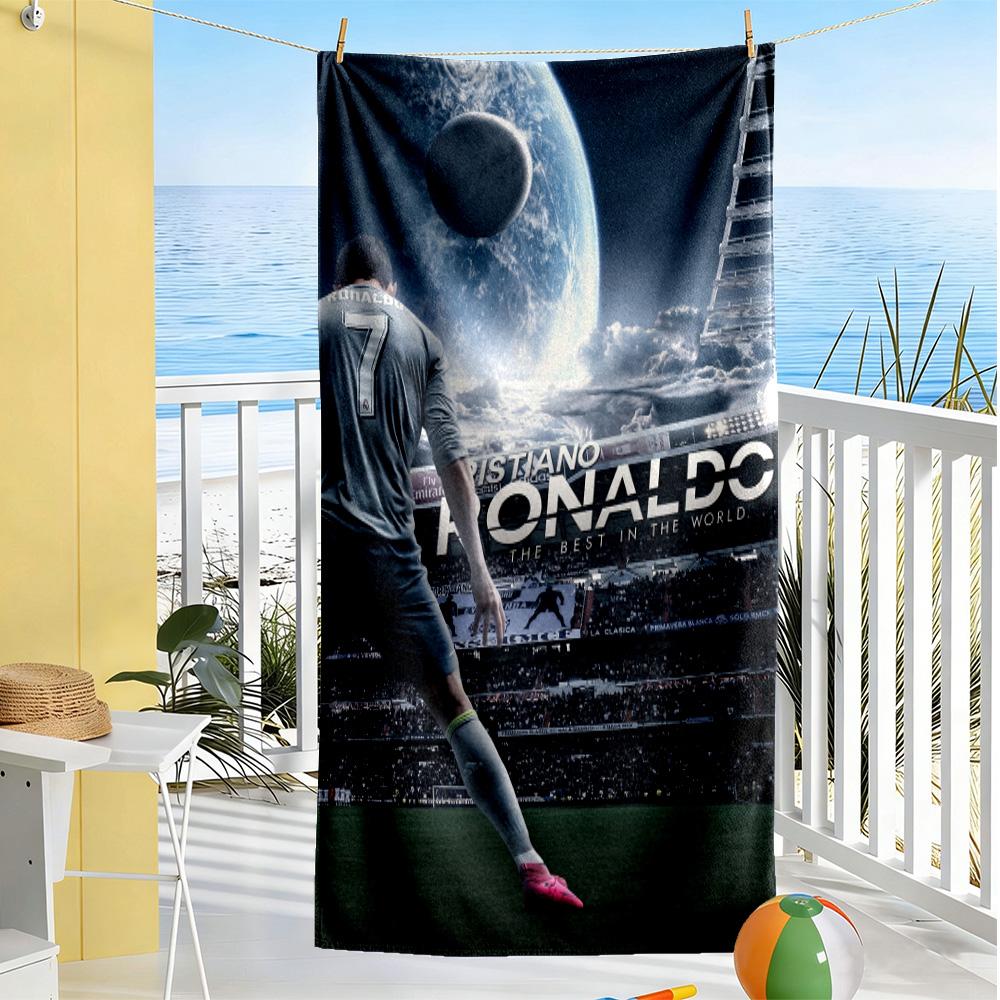 Cr7: Answer Revealed Beach Towel Quick-Dry Soft Microfiber Comfortable Lightweight Portable for Swimming,Beach,Camping, Travel, Beach Accessories,Gym