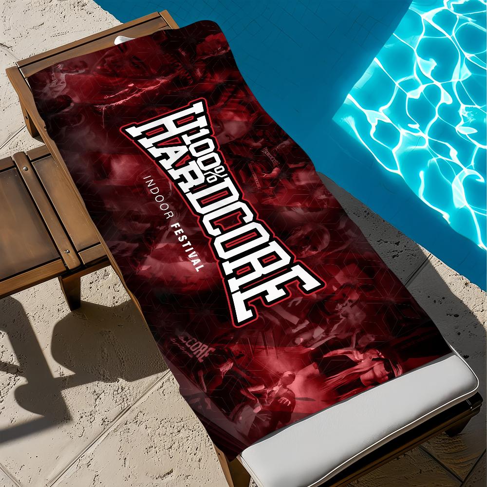 Fashion 100 H-Hardcore Towel Beach Bath Quick-Drying Lightweight Portable Sauna Camping Swim Pool Travel