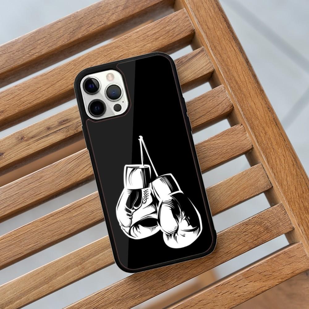 Чехол для телефона Боксерские перчатки Для iPhone 16,15,14,13,12,11,Plus,Pro,Max,Mini Магнитная беспроводная зарядка Magsafe