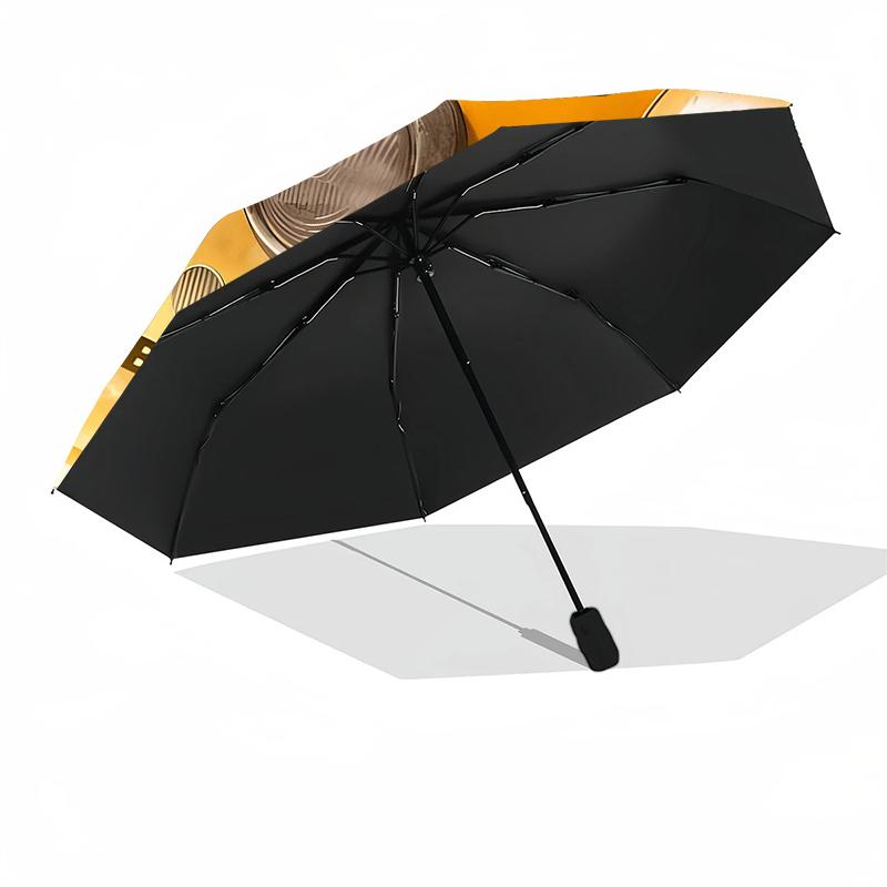 1pc Bumblebee3 Umbrella, Sun Protection, And UV Shielding. It Has Eight Sturdy Ribs for Outdoor Use And Perfect Gift