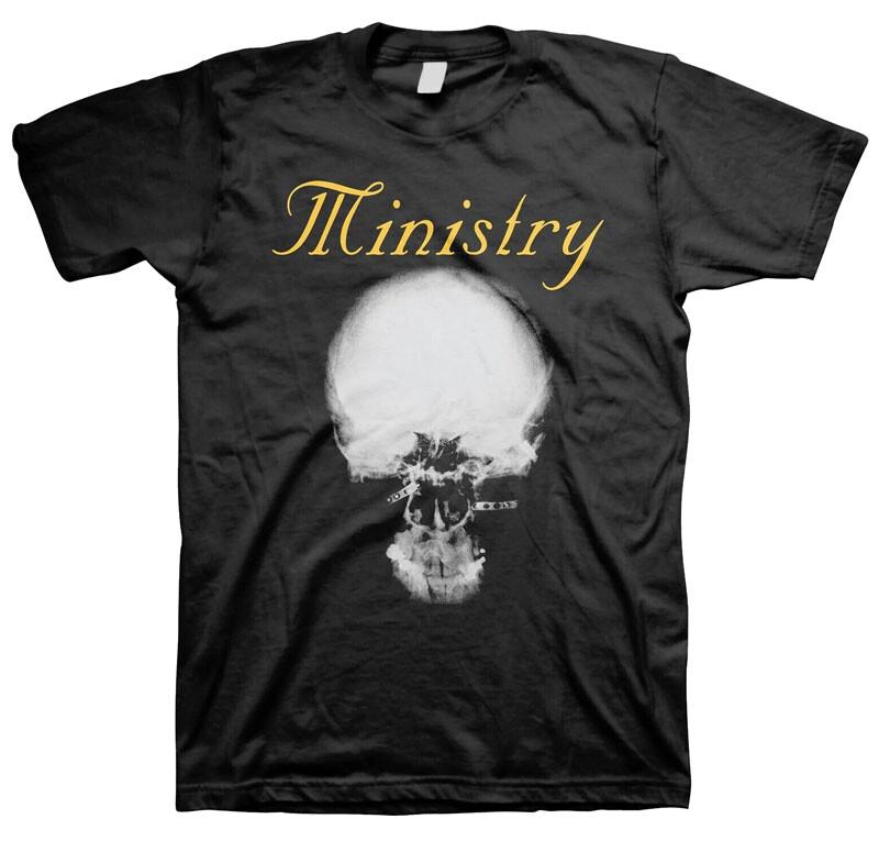 Authentic Ministry The Mind Is A Terrible Thing To Taste XRay Skull Band Shirt Unisex T-Shirt