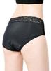 Water Absorption Shorts 25mL Absorption 2 Types Sizes Sanitary Shorts [&COTTON] (normal, Lace) M/L/LL (JP, Alphabet, M, Lace, Black)