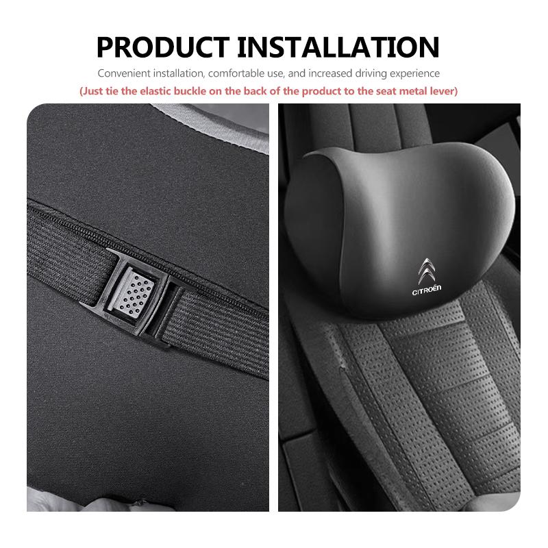 Автомобильная подушка для головы Поясничная поддержка Защита Подушка для шеи Для Citroen Grand Berlingo Jumper Celysee Xsara Picasso Aircross