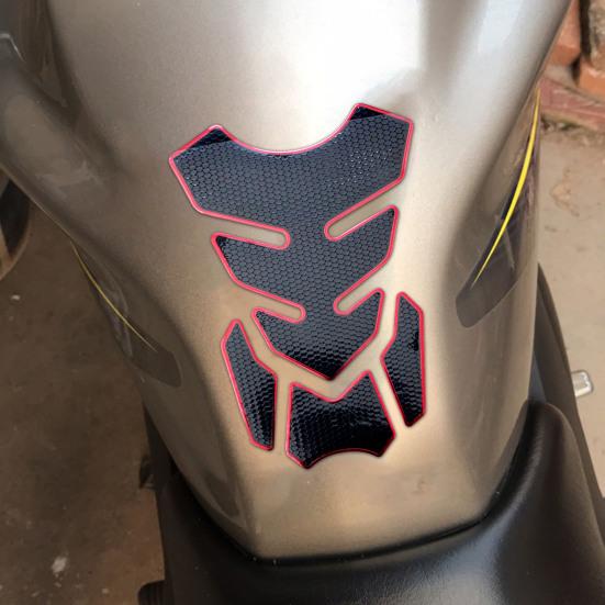 3D наклейка на бензобак мотоцикла, самоклеящаяся, сильная липкость, водонепроницаемая, легко наносится, универсальная защитная наклейка для топливного бака, аксессуары