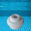 8X Swimming Pool Spa Return Jet Fitting Massage Nozzle Inlet Outlet Bath Tub Nozzle With Adjustable Jet Eyeball-B61B
