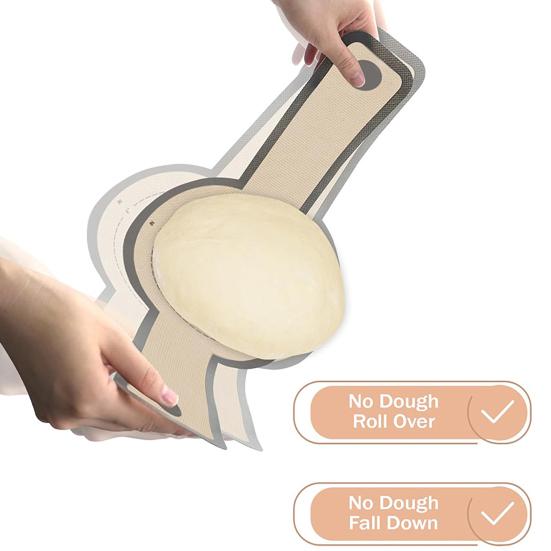 2шт силиконовый хлебный слинг для голландской духовки термостойкий коврик для выпечки хлеба многоразовый