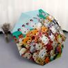 1pc Forest Friends Animal Themed High-quality Umbrella,Automatic Opening and Closing Umbrella,Multi-functional Umbrella G0811034
