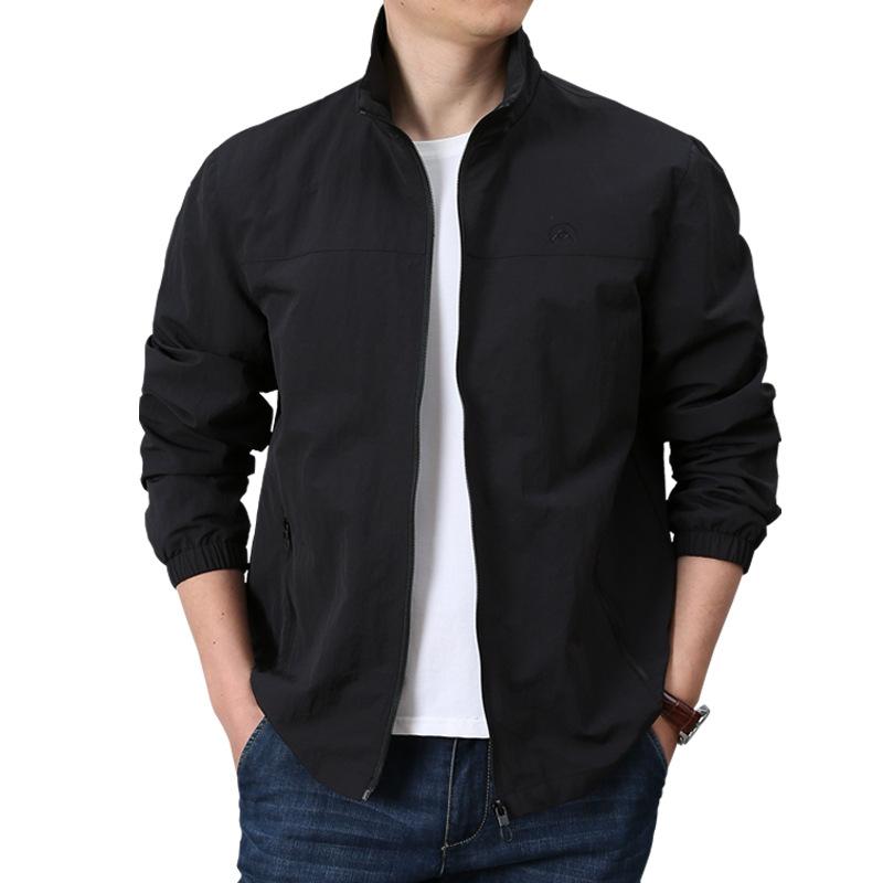 Spring Jacket Men's Hooded Jacket Casual Top Men's Casual Jacket Outside