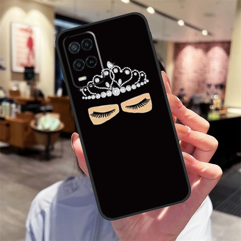 Мусульманская Исламская Девушка Глаза Хиджаб Чехол Для Oppo A78 A98 A79 A18 A38 A58 A40 A60 A80 A16 A76 A96 A15 A74 A94 A54 A17 A77 Крышка