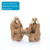 Decorative Ceramic Old Man Figure for Fish Tank Bonsai and Micro Landscape