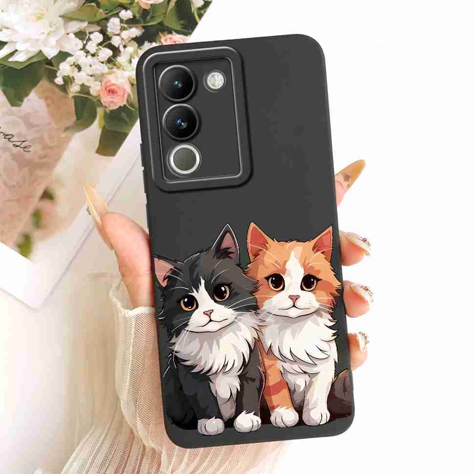 For vivo Y200 5G Case Popular Lovely Design Silicone Back Cover For Vivo y200 Y 200 5G Phone Protection Cases Bumper