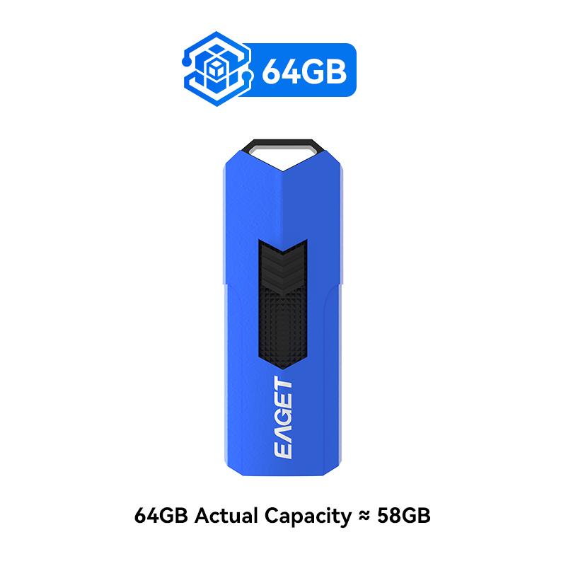 Флэш-накопитель USB 3.2 Флэш-накопитель Выдвижной USB-накопитель 64G/128GB USB-накопитель Jump Drive Сверхскоростная карта памяти USB 3.2