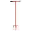 Garden Claw - vidaXL - Red - Durable Steel - Ergonomic Handle - 97 Cm Length