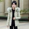 Winter Down Jacket Women Parkas Fashion Warm Cotton Padded Coat Ladies Short Overcoat Hooded Overwear