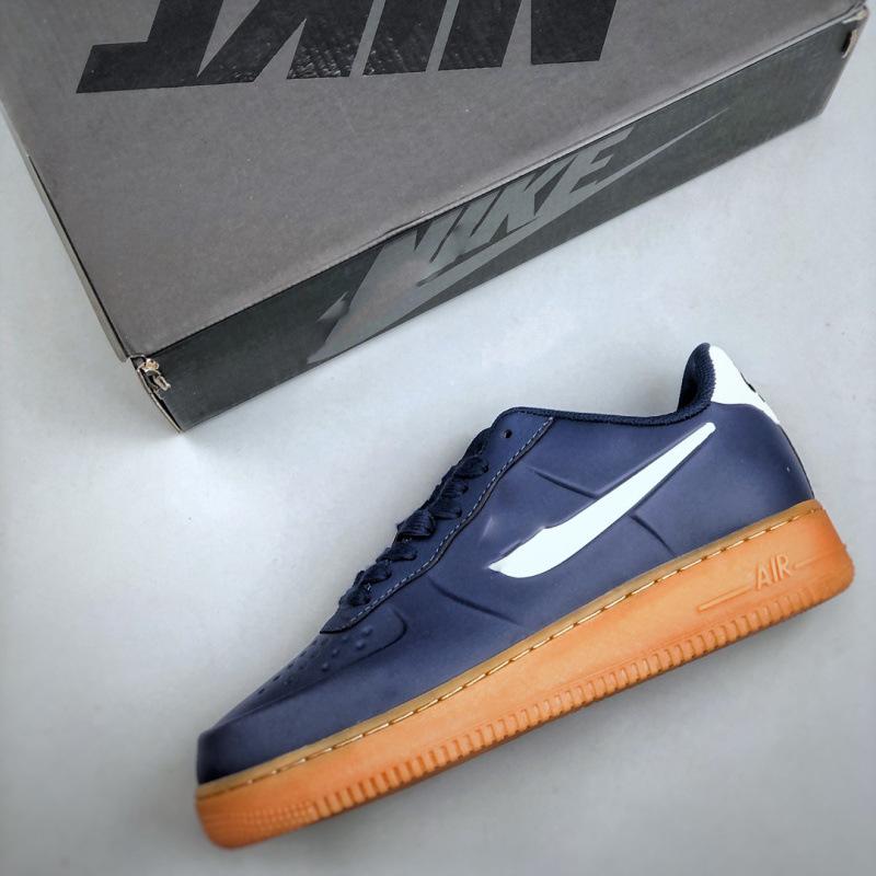 Хамелеон AF1 Foamposite Air Force One Ретро Унисекс Повседневные Кроссовки