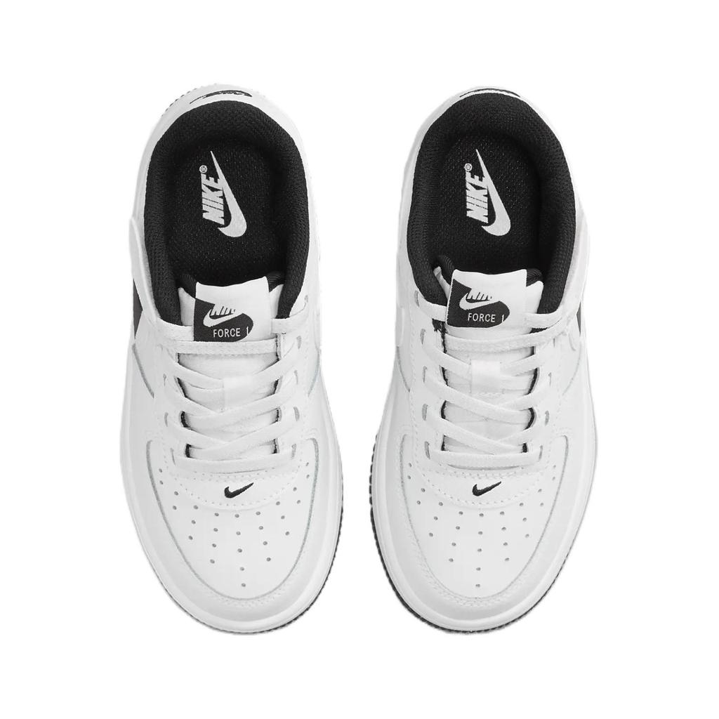Nike Force 1 Low LV8 EasyOn White Black (PS) Kids Sneakers FV7856-100