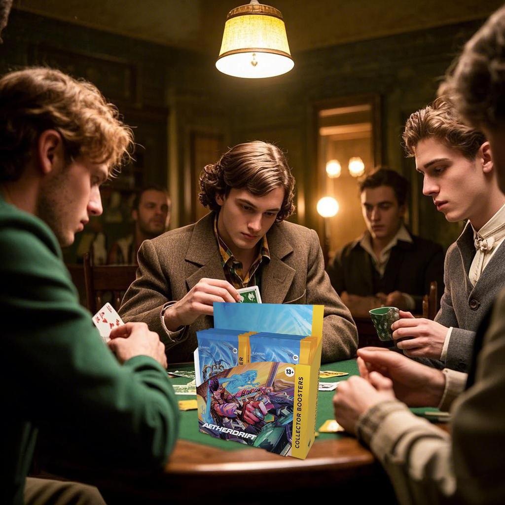 English The Gathering Aetherdrift Collector Booster Card