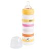 Chicco Biberon Bien-Être 330ml - Tétine Silicone - flux rapide - 4m+ Jaune