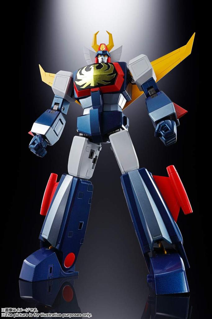 TAMASHII NATIONS Душа Чогокина Непобедимый робот Трайдер G7 240 мм Окрашенная подвижная фигурка GX-66R Приблизительно. АБС и ПВХ и литье под давлением