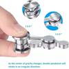 Хаотичный Маятник Гироскоп на Палец Fidget Spinner Металлический EDC Снятие Стресса Дети Взрослые Антистресс Подарки Антигравитационный Маятник