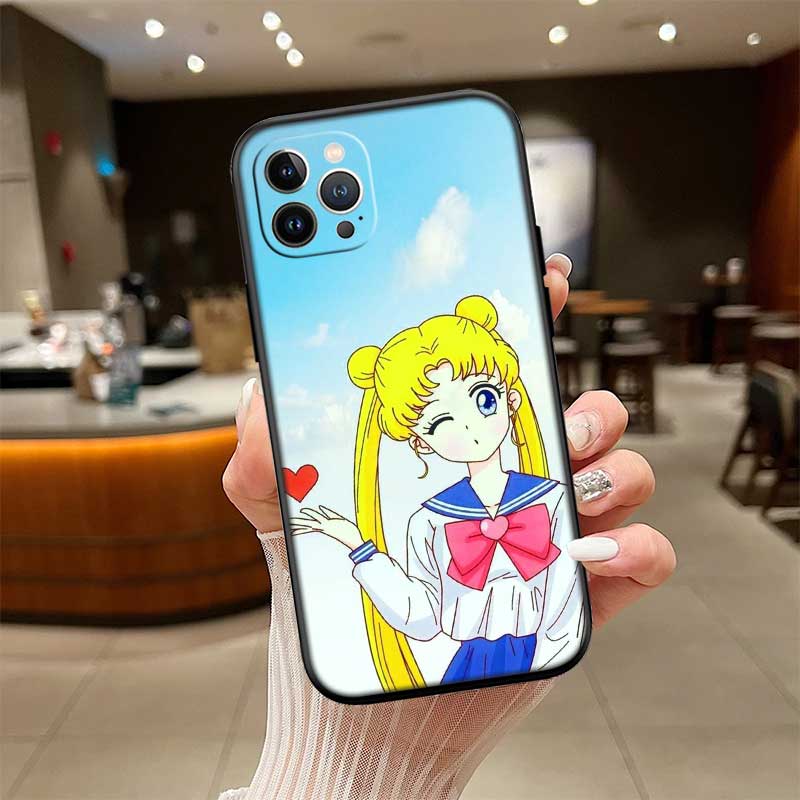 UP44 S-Sailors M-Moon New High-End Shell Phone Case for Xiaomi Poco C40 C50 C51 C55 C65 C71 C75 F3 F5 F6 F7 M2 M3 Pro Ultra