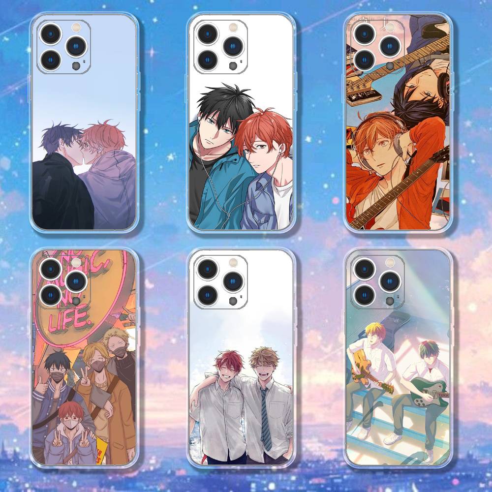 Anime G-Given Phone Case For iPhone 17,16,15,14,13,12,11 Pro,Max,Plus,X,XS,XR,SE4,E Mini Transparent Soft Cover