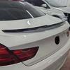 Для BMW 6 серии F06 Gran Coupe 4-дверный и F13 Coupe 2-дверный 2011-2018 годов, стиль M4, высококачественный АБС-пластик, задний спойлер автомобиля, глянцевый черный