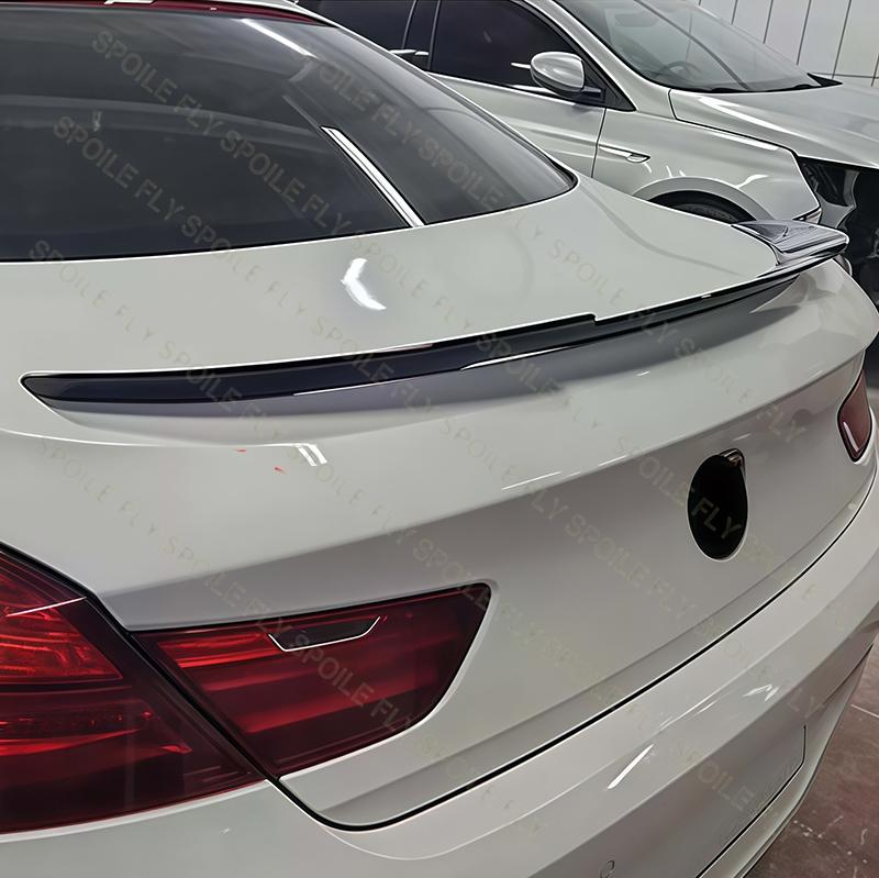 Для BMW 6 серии F06 Gran Coupe 4-дверный и F13 Coupe 2-дверный 2011-2018 годов, стиль M4, высококачественный АБС-пластик, задний спойлер автомобиля, глянцевый черный