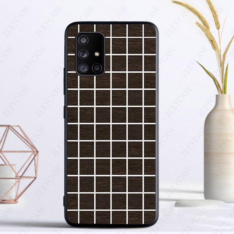 Чехол в клетку Checkerboard Plaid Checkered для Samsung Galaxy A13 A53 A11 A12 A32 A22 A52S A41 A42 A33 A20E A30S A40 A21S