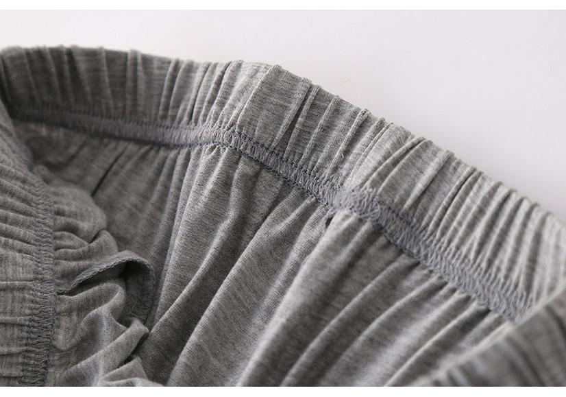 Modal Capri Sleep Pants: Women's Loose & Lightweight Summer Casuals for Home or Outdoor Wear