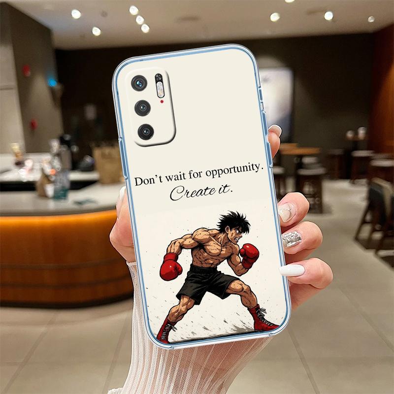 UP34 Hajime no Ippo Transparent Phone Case for Samsung Galaxy A04 A04S A14 A23 A34 A54 M23 M33 M52 M53