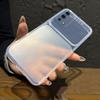 Разделенный двухпанельный матовый прозрачный чехол для OPPO A55 4G с большим независимым окном для камеры, защита от пожелтения, противоударный защитный чехол