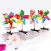 Pack of 24 Pinwheel Hair Clip Colorful Windmill Hairpins Fun Hair Barrette Women Headwear Elegant Hair Pin Accessories