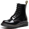 Высокие полированные красные ботинки Dr. Martens женские классические ретро короткие ботинки мужские и женские кожаные ботинки круглая голова тренд
