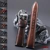 20 мм 22 мм Вощеный Натуральный Кожаный Ремешок для Часов Мужской Женский Верхний Слой Натуральной Кожи 18 мм 19 мм 21 мм Ремешок для Часов Пряжка из Нержавеющей Стали